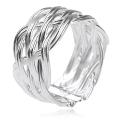 Fashionable ring on the ring finger