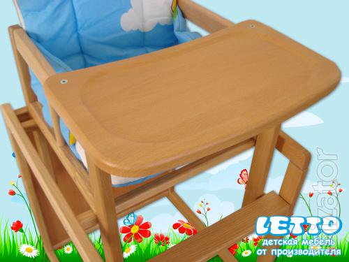 High chair for feeding letto 