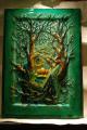 Glass painting "House" 