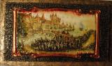 Glass painting"Knights" 
