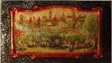 Glass painting"Knights" 
