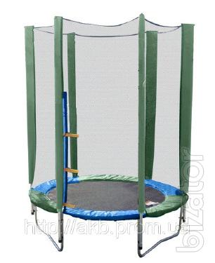 Trampoline children's MVM 140 cm with safety net 