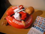 Children's rubber ring for learning to swim