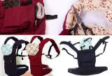 Backpack kangaroo with capuchino for kids, fastening waist belt