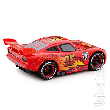 The machine is Lightning McQueen - Lightning McQueen (from the animated film "Cars 2") 