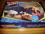 Sell flying fish Air Swimmers Shark and clown Fish" . There are 2 pieces each. 