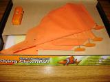 Sell flying fish Air Swimmers Shark and clown Fish" . There are 2 pieces each. 