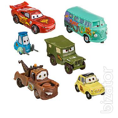 Cars Cars-2 set 6 pieces Disney 