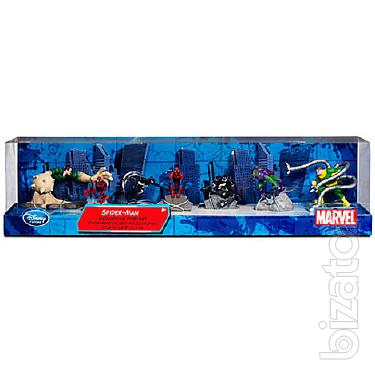 Set toy figures Spider Man (Spider-Man, 7 pieces) 