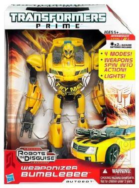 Toy Transformer Prime Prime Weaponizer Bumblebee 
