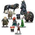 a set of figures Merida, Fergus, Elinor, Angus McIntosh - Disney