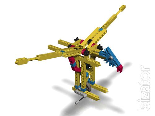 Child development designer Engino "Shafts and arms" 