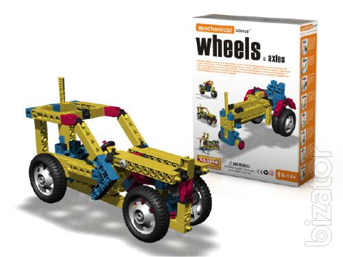 Child development designer Engino "Wheel and axle" 