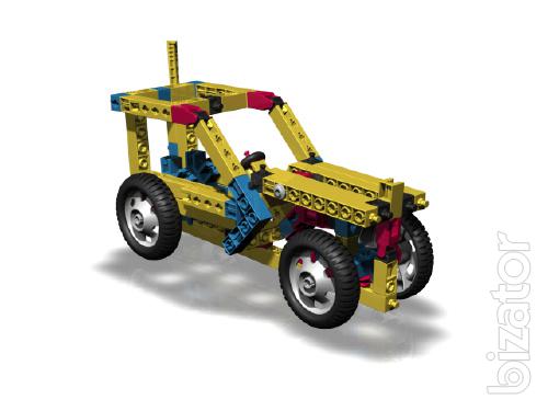 Child development designer Engino "Wheel and axle" 
