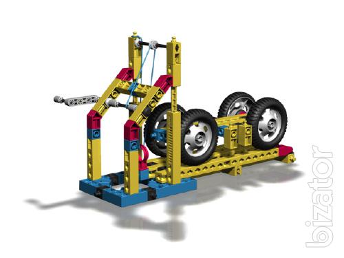 Child development designer Engino "Wheel and axle" 