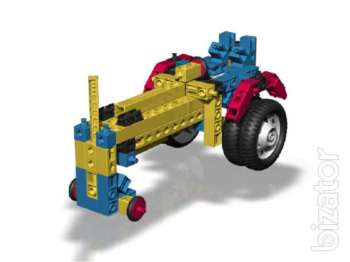 Child development designer Engino "Wheel and axle" 