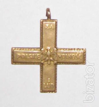 The order of. Guerilla cross. Poland 