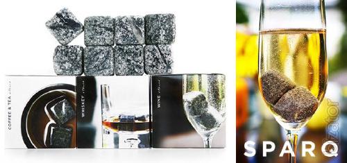 Stones for cooling wine and whiskey etc. 