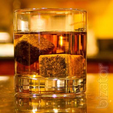 Stones for cooling wine and whiskey etc. 