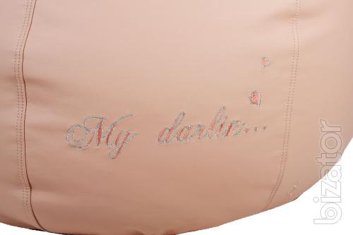 Bag chair with embroidered TEDDY bear 