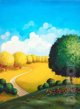 Paintings from the author. First price 