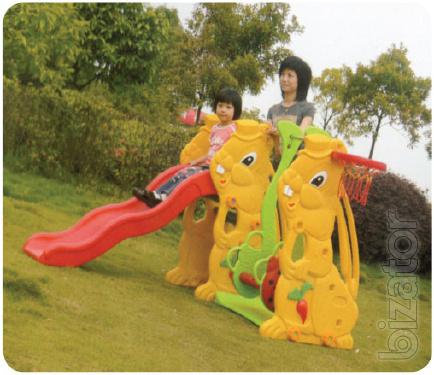 Children's play complex Ching "Bunny" hill-swing Bambi 0260 