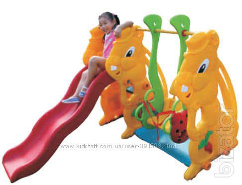 Children's play complex Ching "Bunny" hill-swing Bambi 0260 
