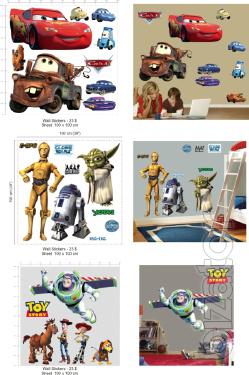 Baby products Disney, Mattel, Cars, Princess, Barbie 