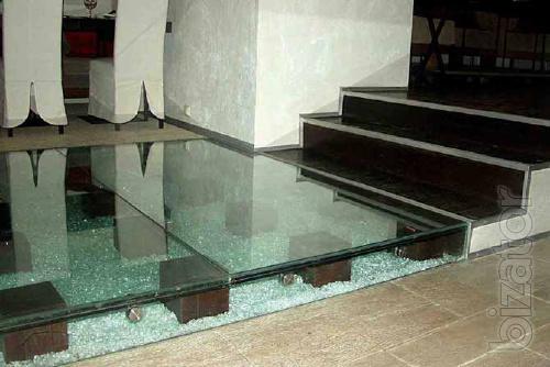 Tempered glass. Glass products. 