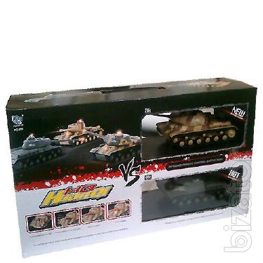 Tank battle on the radio 