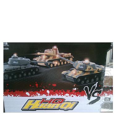 Tank battle on the radio 