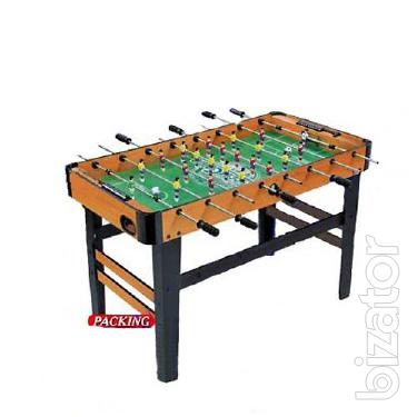 Wooden football table 
