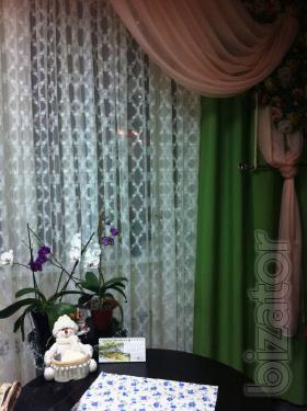 Tailoring the design of curtains, buy order curtains, net curtains on Osokorki, designer services in Kiev, 