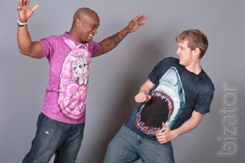 Realistic 3D t-shirt will distinguish you from the crowd 
