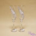 Wedding glasses painted 