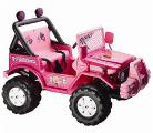 Exclusive offer! Kids electric Jeep A15 with remote PINK