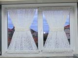 Sewing curtains - decorating ceremonial halls and wedding ceremonies. 