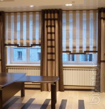 Sewing curtains - decorating ceremonial halls and wedding ceremonies. 