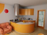 The kitchen is made of MDF! 
