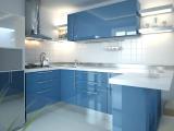 The kitchen is made of MDF! 