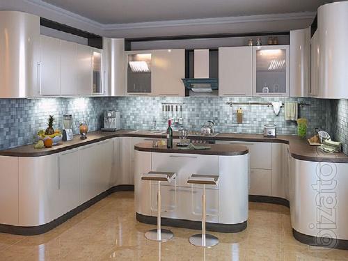 The kitchen is made of MDF! 