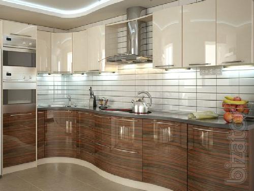 The kitchen is made of MDF! 