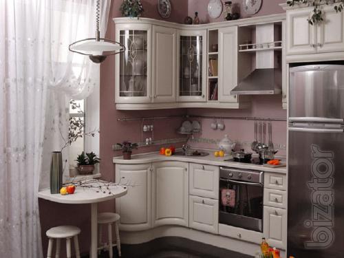 The kitchen is made of MDF! 