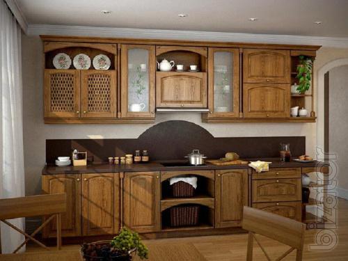 The kitchen is made of MDF! 