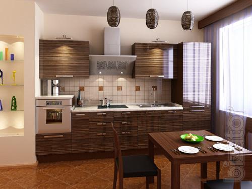 The kitchen is made of MDF! 