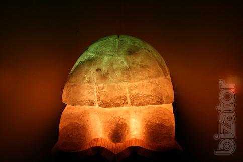 Salt lamp Tortoise colored 4-5 kg 
