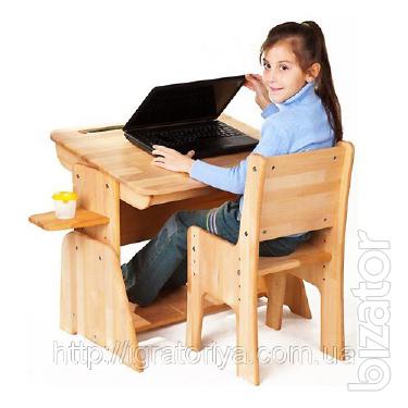 The Student Desk with pencil case 