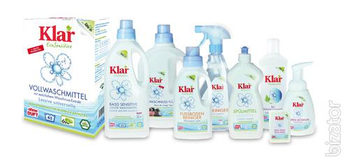 Environmentally safe household products from Germany Klar 
