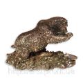 Figurine Bear 24 cm pomegrana is a symbol of strength