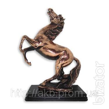 Statuette of a Horse 26cm pomegrana - a symbol of wisdom 